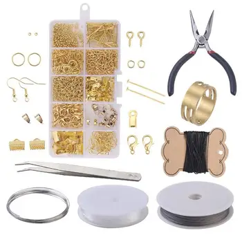 

New Jewelry Handmade Accessories Material Kit Set DIY Jewelry Accessories With Tools