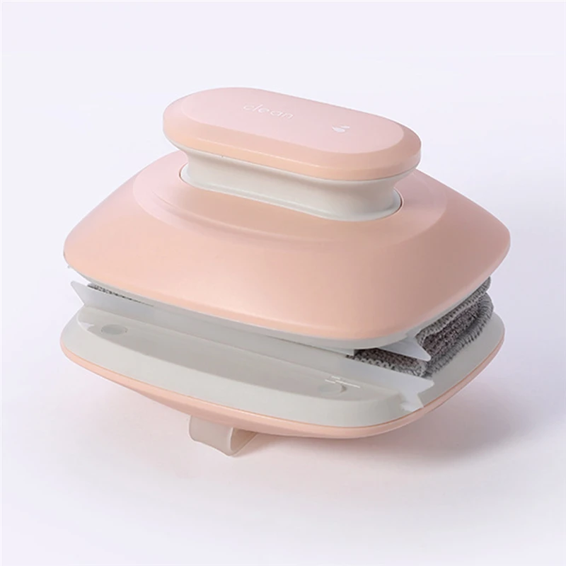1PCS Pink 2 шт. новая ABS Очистка Стекла высокоэтажное домашнее магнитное устройство для чистки окон двухслойный очиститель для окон Чистящая Щетка Очищающая салфетка - Цвет: 1PCS Pink