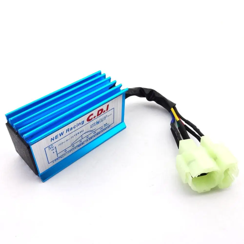 Ignition CDI Box Motorcycle CDI Unit Motorcycle 6 Pin Racing AC CDI Ignition Box 6pin for GY6 50cc 125cc 150cc Moped Scooter ATV Quad