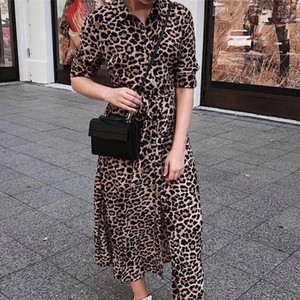 Sexy Long Dresses Women Long Sleeve Cover Ups Printed Beach Chiffon Dress Casual Ruffles Elegant Summer Party Dress