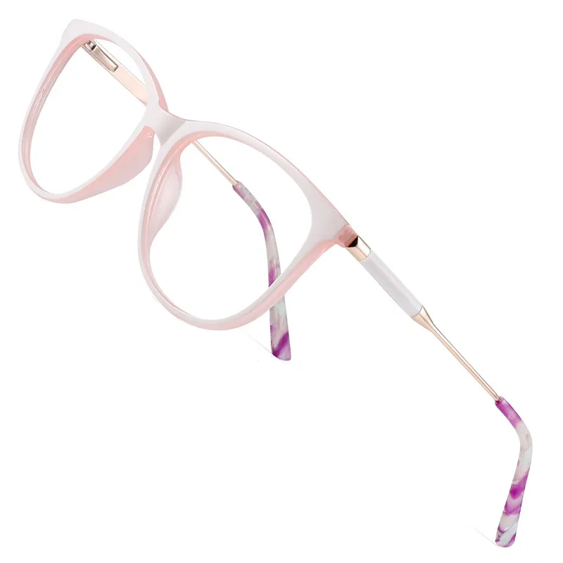 

TR90 cat eye anti blue light glasses women men blue light blocking computer glasses frame gaming smart transparent glasses