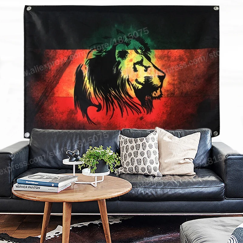 ボブ・マーリー レゲエ 置物 オブジェ ライオン 飾り アニマル