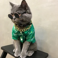 Мягкие повседневные британские Мягкие Рубашки для собак, одежда для собак из хлопка для щенков, Западная рубашка для собак, кошек, шнауцеров, французская одежда для бульдога