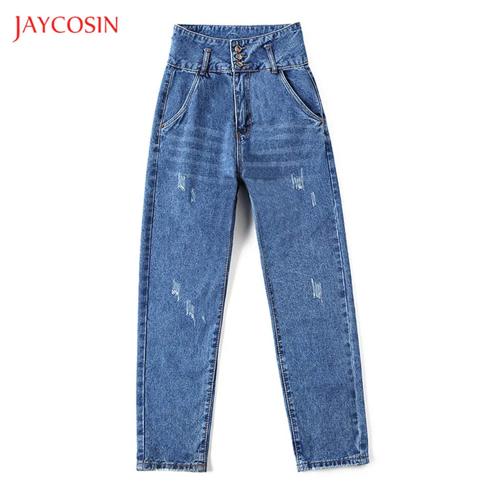 Jaycosin, модные женские джинсы с высокой талией, весна-осень, джинсы с карманами на молнии, женские узкие брюки, сексуальные штаны