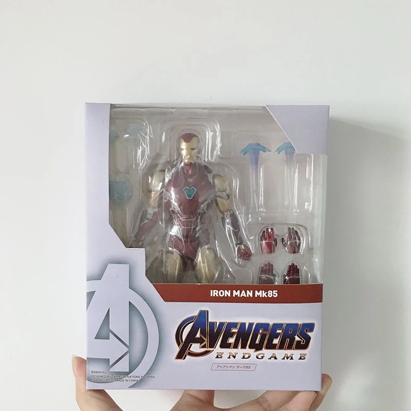 16 см SHF Мстители 4 настольная игра Железный человек MK85 фигурка игрушки подарки на Рождество