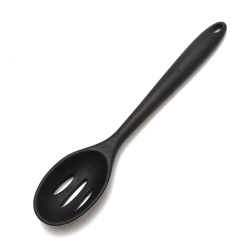 Black Colander 1 шт Lytwtw's силиконовые кухонные аксессуары набор столовых приборов столовые приборы красный/черный - Цвет: Black Colander