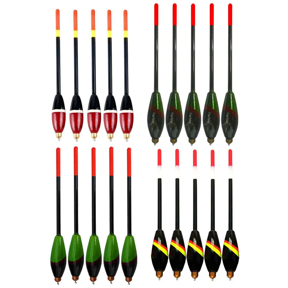 20pcs Fishing Float Cork Wood Floating Float Bobbers Buoy Pesca Balsa