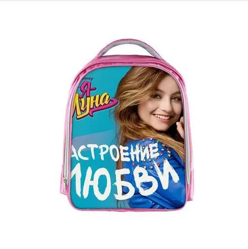 Soy Luna, сумка для девочек, принцесса, детские школьные сумки, ТВ-шоу, сумки на плечо, на заказ, Bandolera Hombre, рюкзаки для детей, студентов - Цвет: as pictures