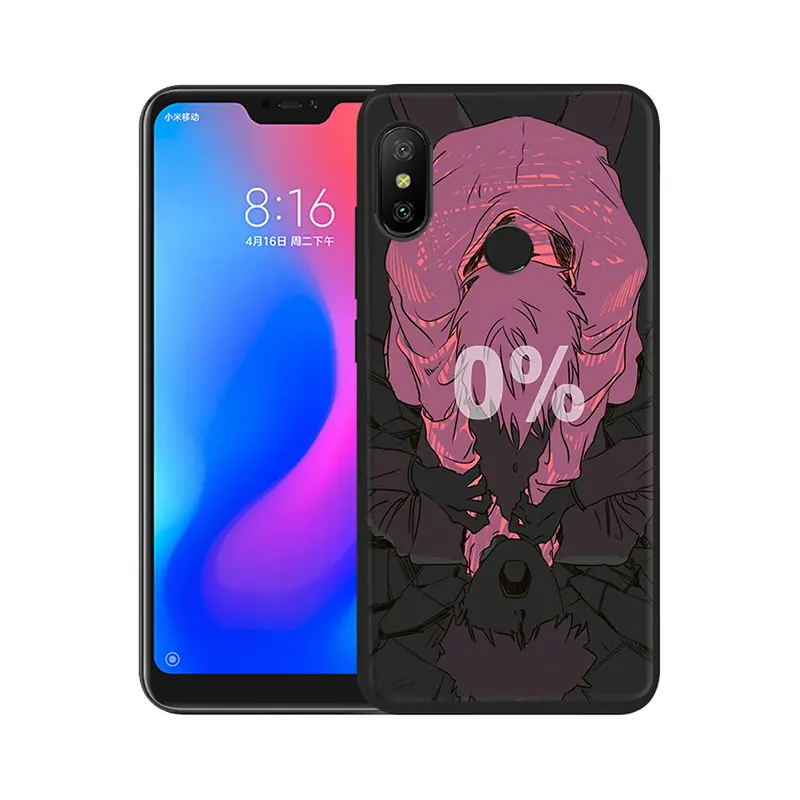Мягкий ТПУ чехол для телефона EWAU Mob Psycho 100 для Xiaomi Redmi 4A 4X5 5A 6 6A 7 7A Plus GO S2 K20 pro