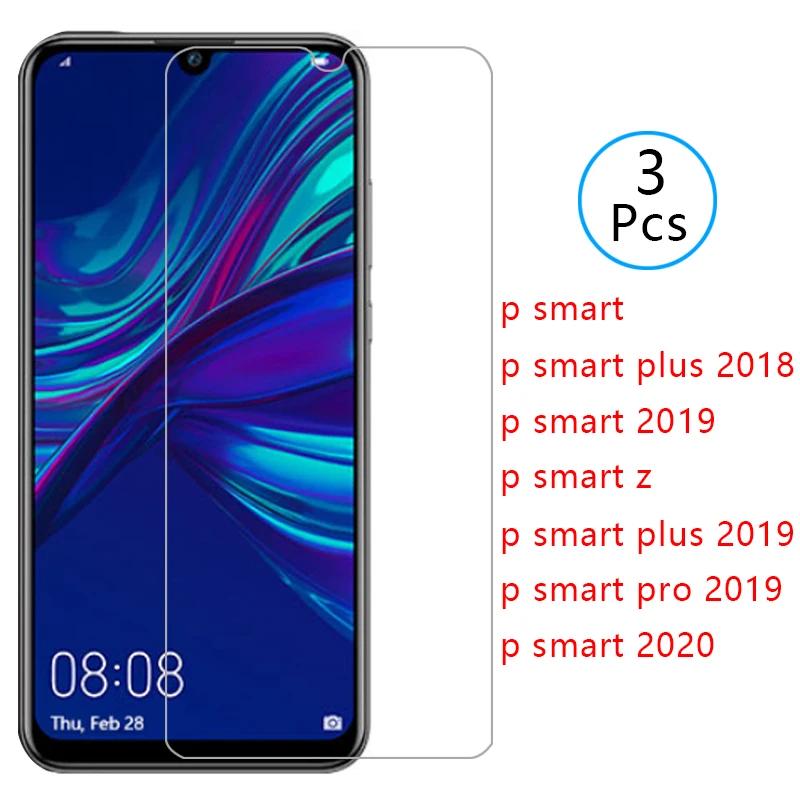 Чехол для huawei p smart z plus pro 2018 2019 2020 защитная пленка из закаленного стекла защитный