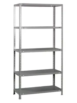 

BOOKSHELF METAL WITH SCREWS COMFORT MINI 5/400 GRAY
