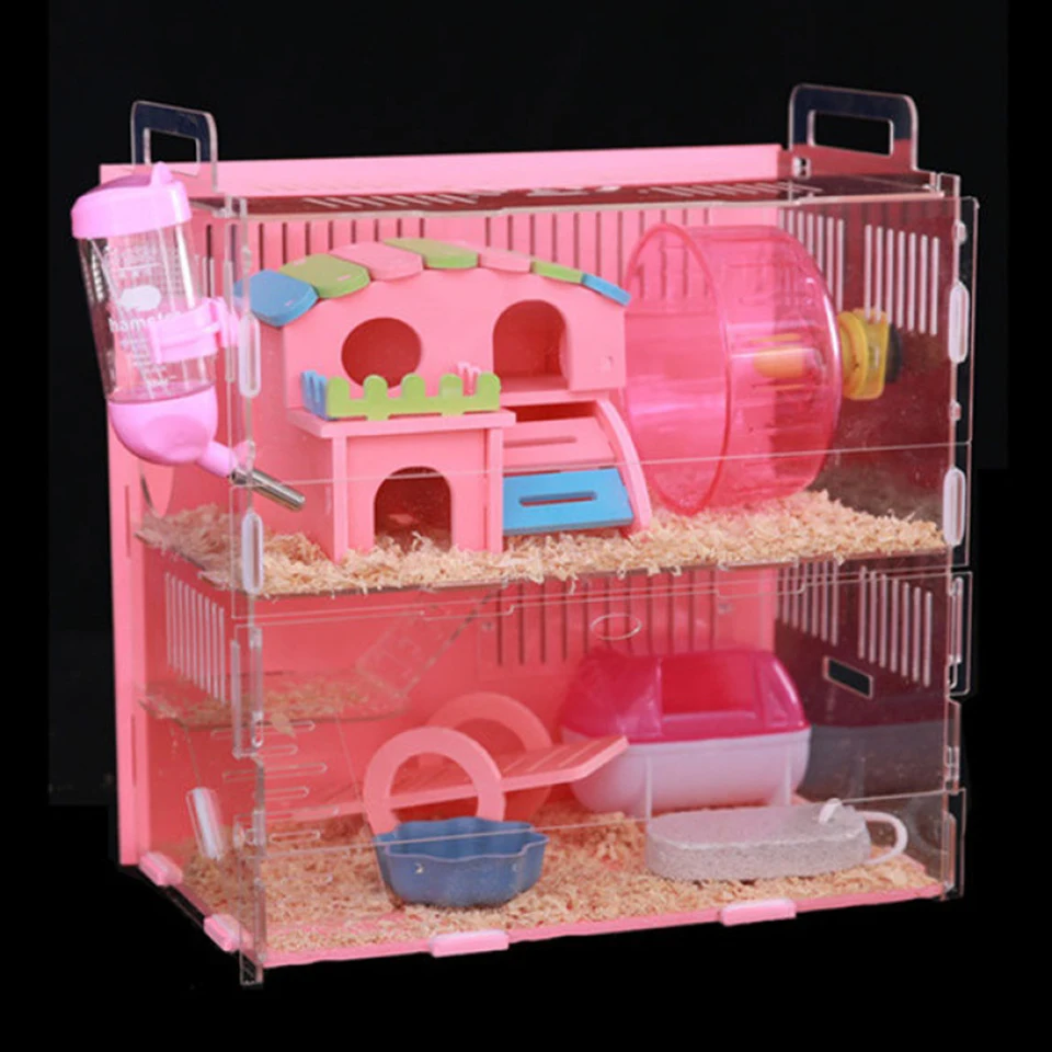 AOCZZ Hamster Cages Large, Rolling Hamster Cages And Habitats For