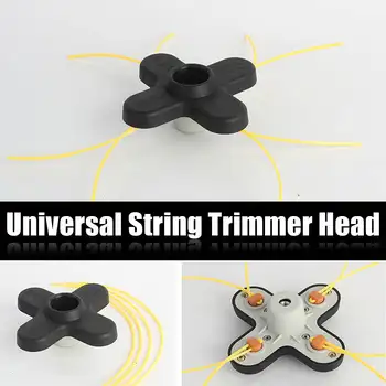 

Universal 1Set 4 Line String Cutter Trimmer Head Lawn Mower for Home Garden Cutting Lawn Accessories