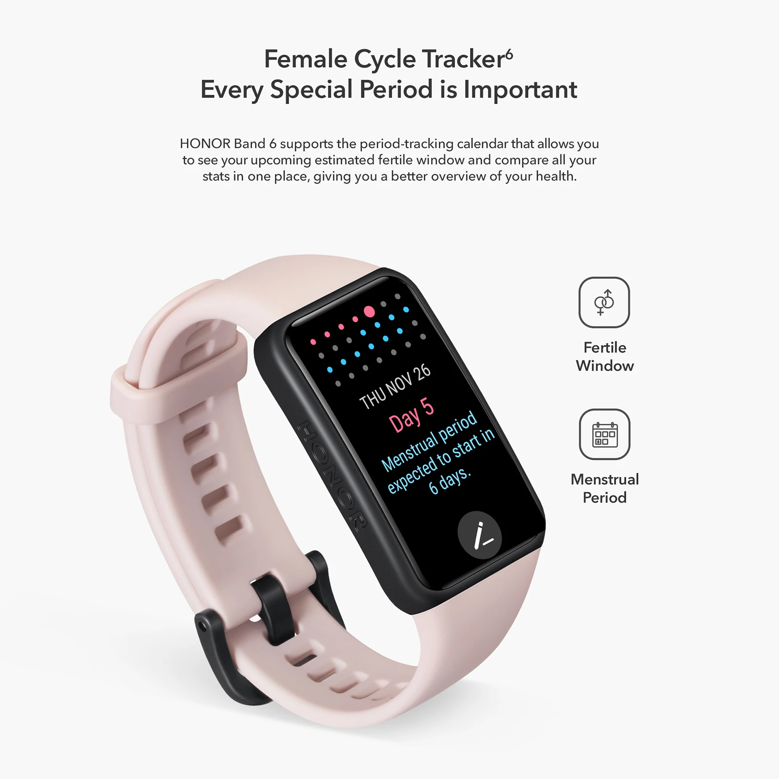 Bracelet connectée femme Excellence™ - Fitness Trackers