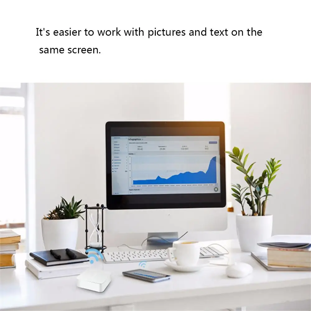  Car Wireless Wifi Display Mirror link Box HDMI Dongle For iOS Android Phone Audio Video Miracast Sc