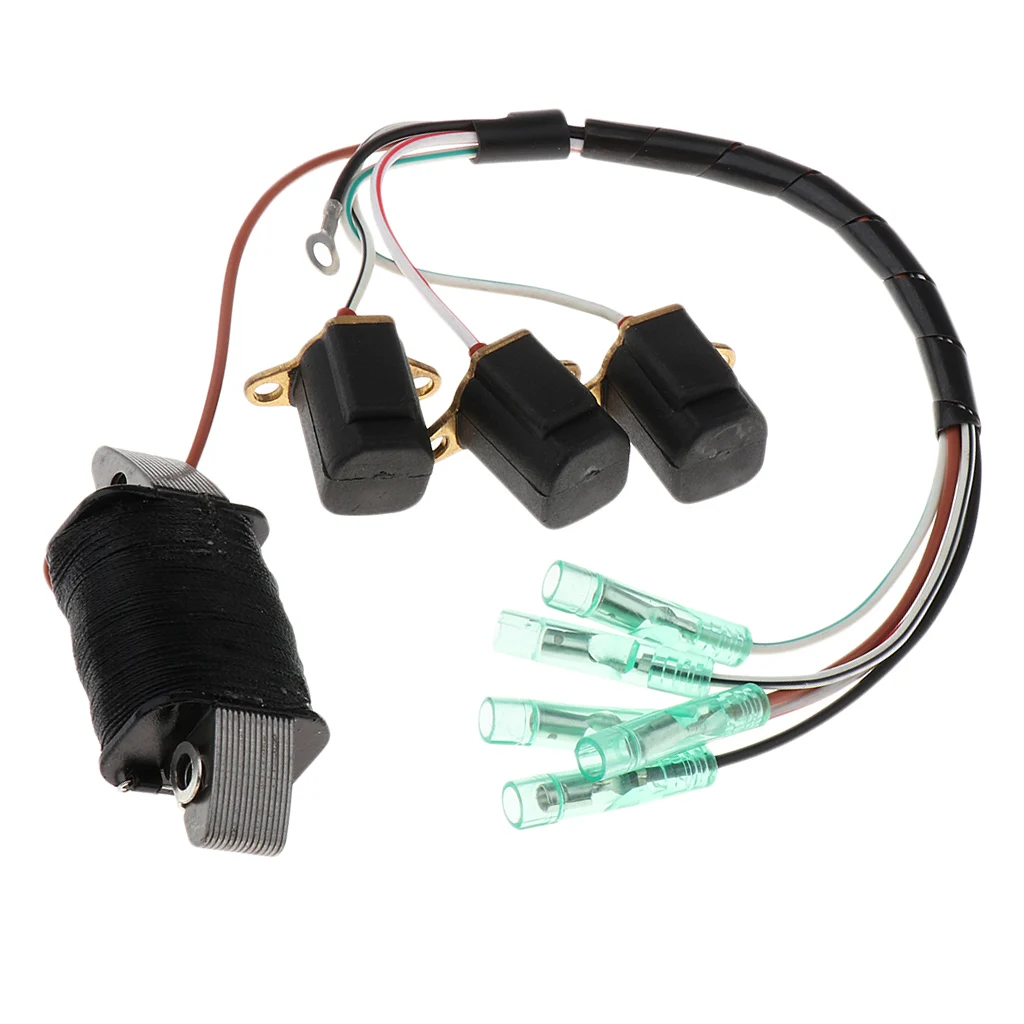 6H2-85580 Charge Coil for Yamaha Outboard Motor 60HP 70HP 2 Stroke Boat Engine Replacement Marine Replace Parts