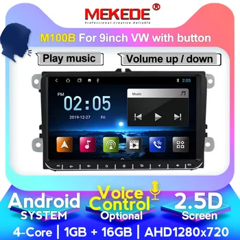 

Voice control Android 10.0 Car DVD GPS Radio Player For Volkswagen VW golf 5 6 touran passat B6 B7 sharan JATTA Skoda Seat