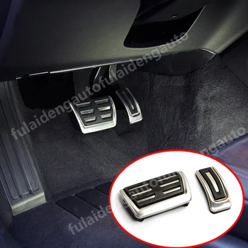 

2pcs For Porsche Macan 2014-2019 New Auto Pedal Brake Clutch Non Slip Accelerator Foot cover trim Car Accessories