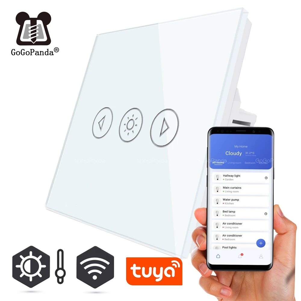 ЕС Стандартный Светильник диммер Wifi приложение управление сенсорный