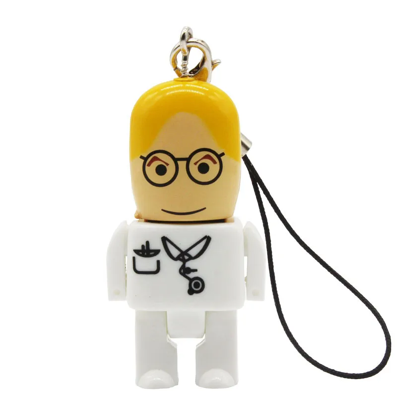 Корабль Memory stick врач-медсестра USB флэш-накопитель прекрасный pendrive мини брелок 4 GB/8 GB/16 GB/32 GB/64 GB 128 ГБ флэш-накопитель подарки - Цвет: B