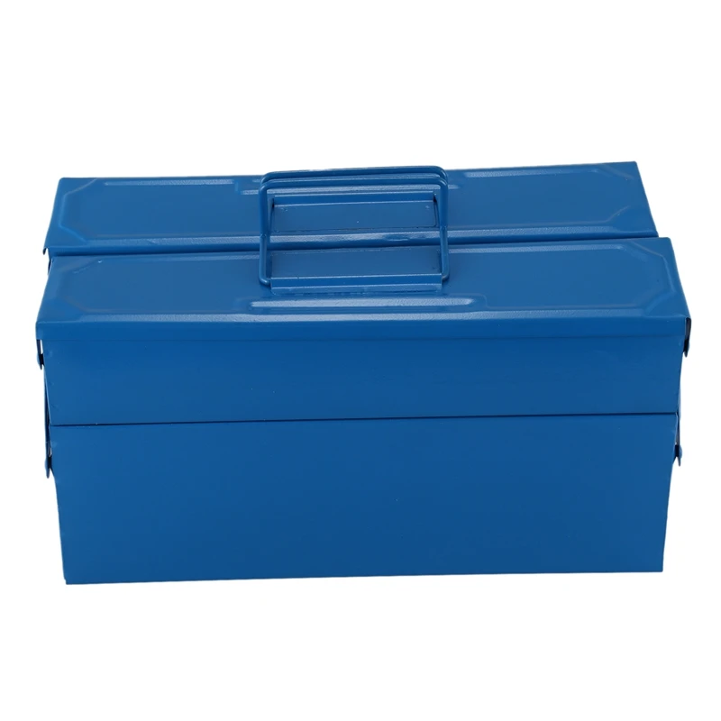 

Toolbox Iron Portable Multi-Function Folding Hardware Toolbox Home Repair Electrician Fall Protection Toolbox