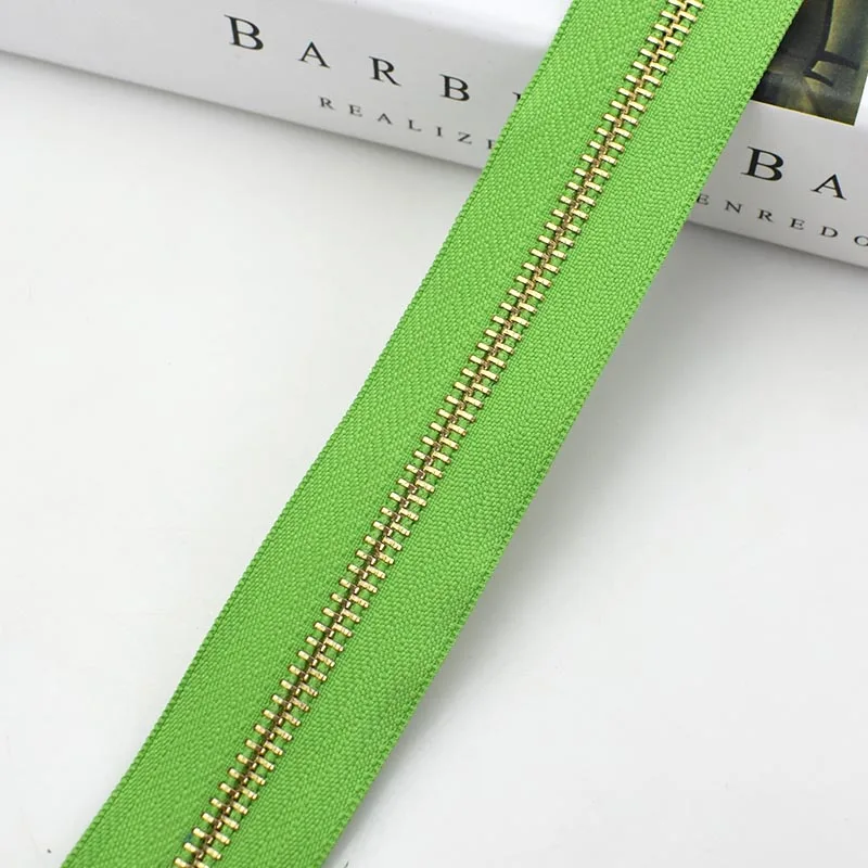 Fruit Green 2 ярда(180 см) Meetee 5# открытые металлические медные молнии DIY Швейные Инструменты на молнии для одежды сумки Джинсы Обувь Ремонт Аксессуары A7-2 - Цвет: Fruit Green