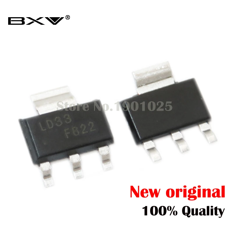 10 шт. LD1117S33CTR SOT-223 LD1117S33 SOT223 LD33 IC REG LDO 3 V 950MA оригинал | Электронные компоненты и