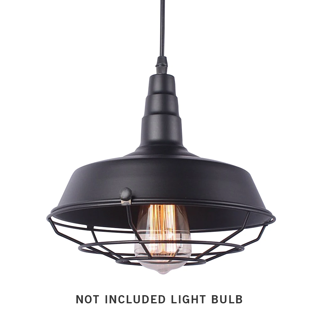 

E27 Bedroom Barn Balcony Kitchen Loft Iron Living Room Pendant Light Coffee Shop Ceiling Lamp Vintage Industrial Restaurant