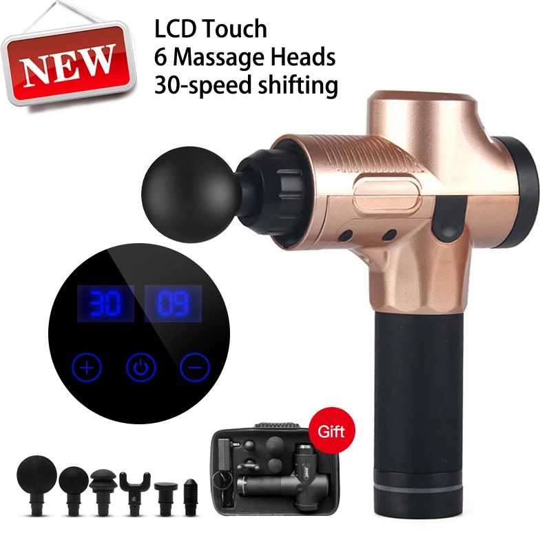 

JYVIN X7 Muscle Massage Gun Deep Tissue Massager Therapy Gun Exercising Muscle Pain Relief Body Shaping Relaxation Massager LCD