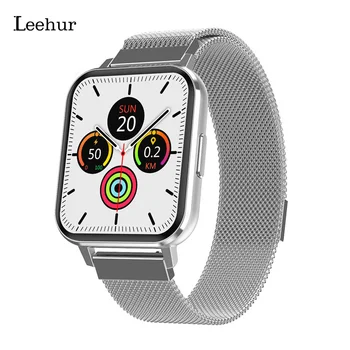 

Leehur 1.78inch Smart Watch 420*485 Resolution HD Full Screen IP68 Waterproof 2.5D Curved Heart Rate Blood Pressure AI Dial