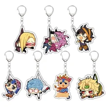 Jojo/'s Bizarre Adventure JDIO Misuta Fugo Keychain Keyring Folder Strap Limit N