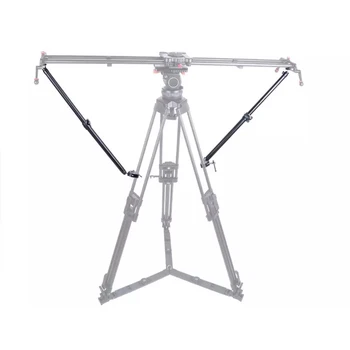 

YC Onion Tripod Stability Arms for Slider Camera Dolly Track Rail Increasing Stability Lightweight Adjustable Length (2 Arm in)