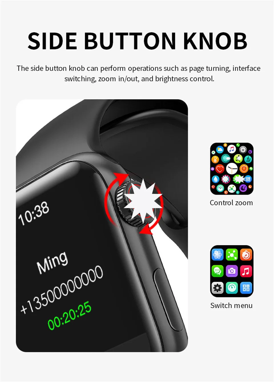 2022 HW12 HW18 Full Screen Smart Watch 44MM 40MM Women Men HW17 Smartwatch with password Split Screen Bluetooth PK IWO 13 FK88