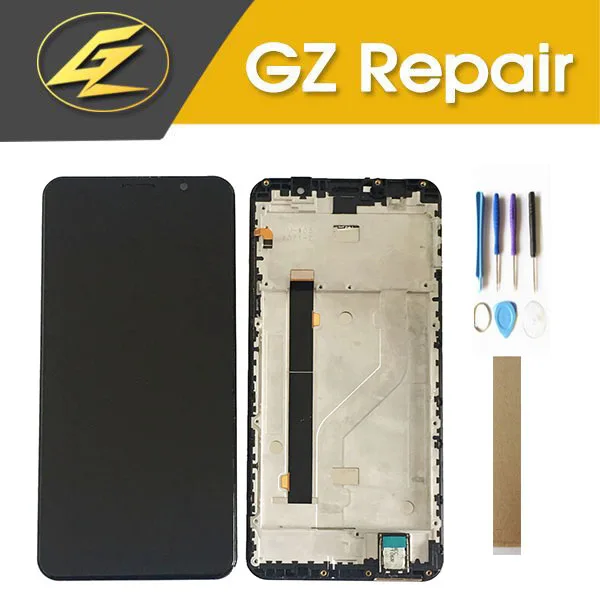 

With / No Frame Original 5.99" For Cubot Power LCD Display+Touch screen Sensor Digitizer Assembly Black Blue With Tools Tape