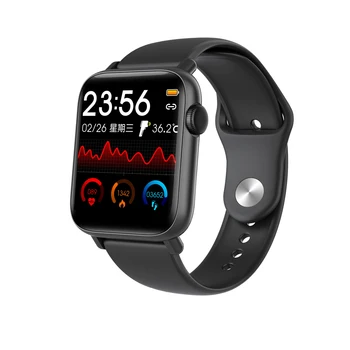 

2020 Smart Watch QS19 Body Temperature Heart Rate Sports Watch Men Women Smartwatch for Apple Xiaomi Andorid IOS PK IWO 12 13
