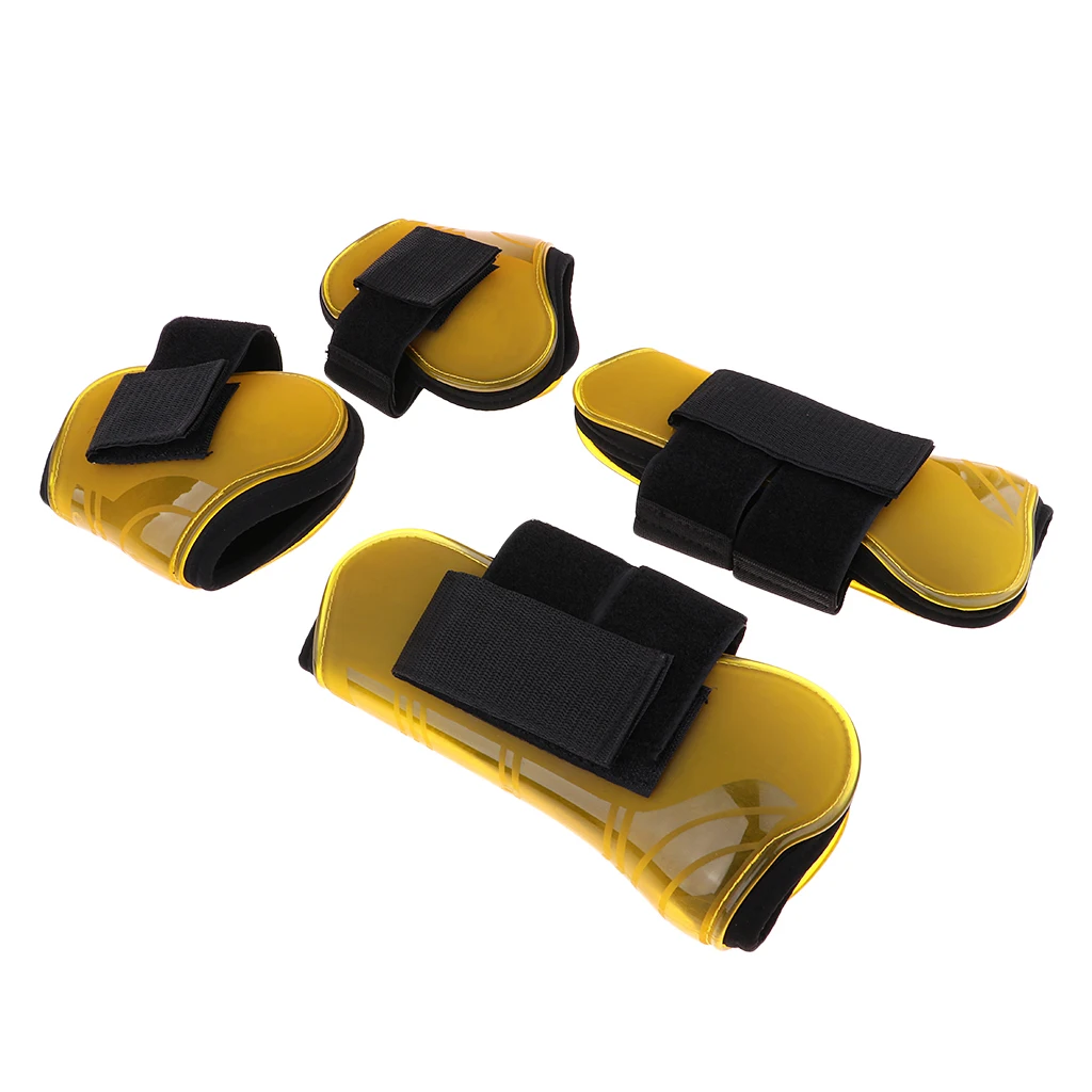 Brushing Boot Horse Stable Neoprene Travel Boots Leg Protection Wrap, Set Of 4