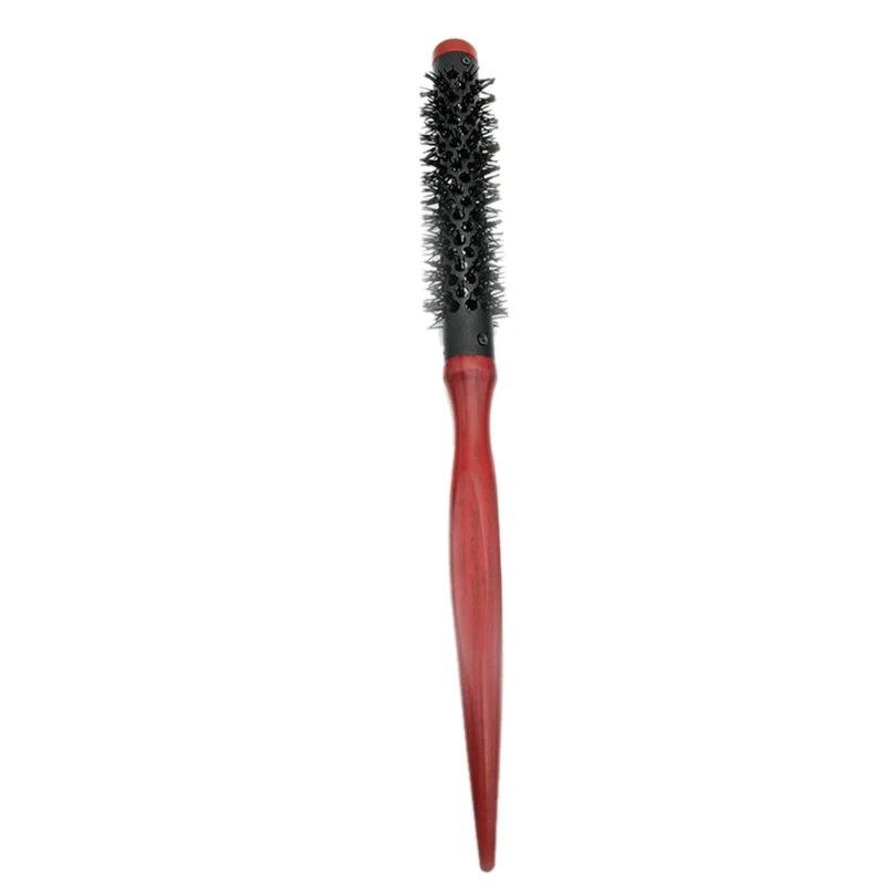 Nylon Hair Round Brush Roller Comb Form Handle For Diy Hairstyle Salon Hairdressing Round Hairbrush Comb