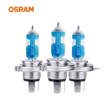 OSRAM H4, 12 В, 55 Вт, 60 Вт, Автомобильная галогенная лампа, ночник H7, H4, лампа ближнего света, галогенная лампа дальнего света H1+ 150, больше яркости, 3750 K, 4050K