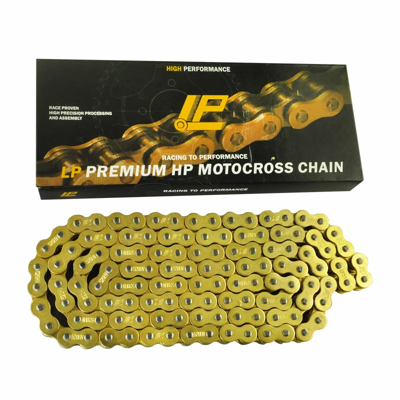 520 цепь для мотоцикла с уплотнительным кольцом велосипеда питбайка MX Мотокросс