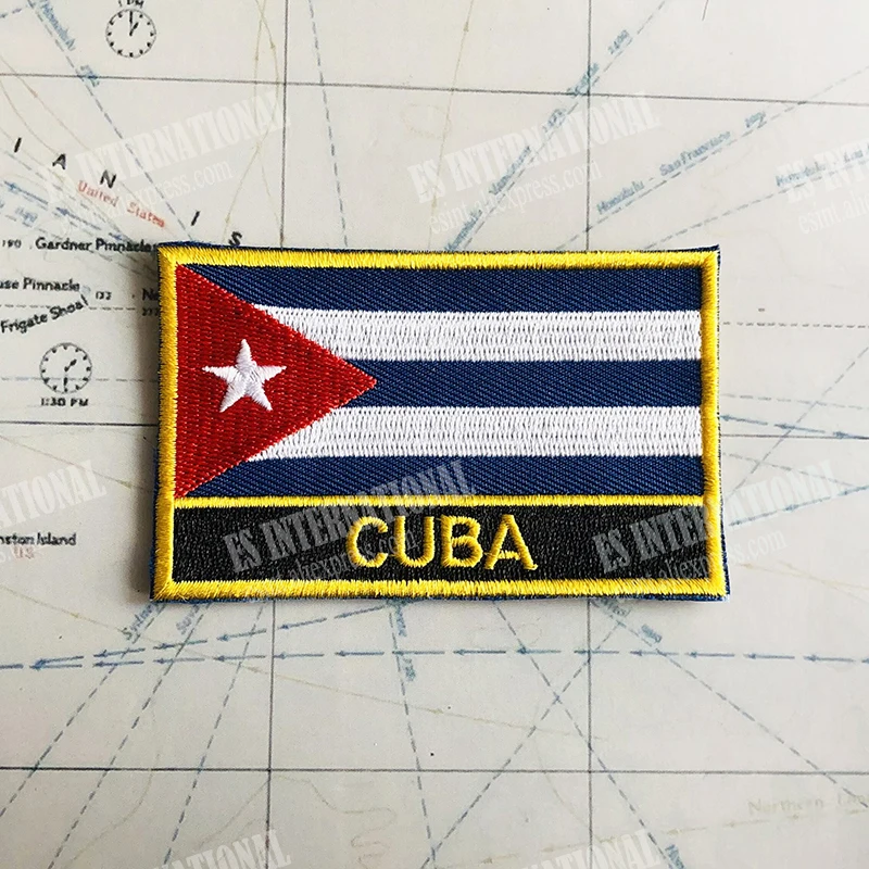 bandiera Cuba in tessuto nautico