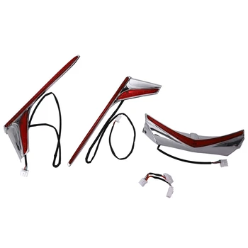 

Motorcycle Taillight Motor Rear Fender Tip Accent Vertical LED Run Brake Light Strips for Honda Goldwing GL1800 F6B Models 2012-