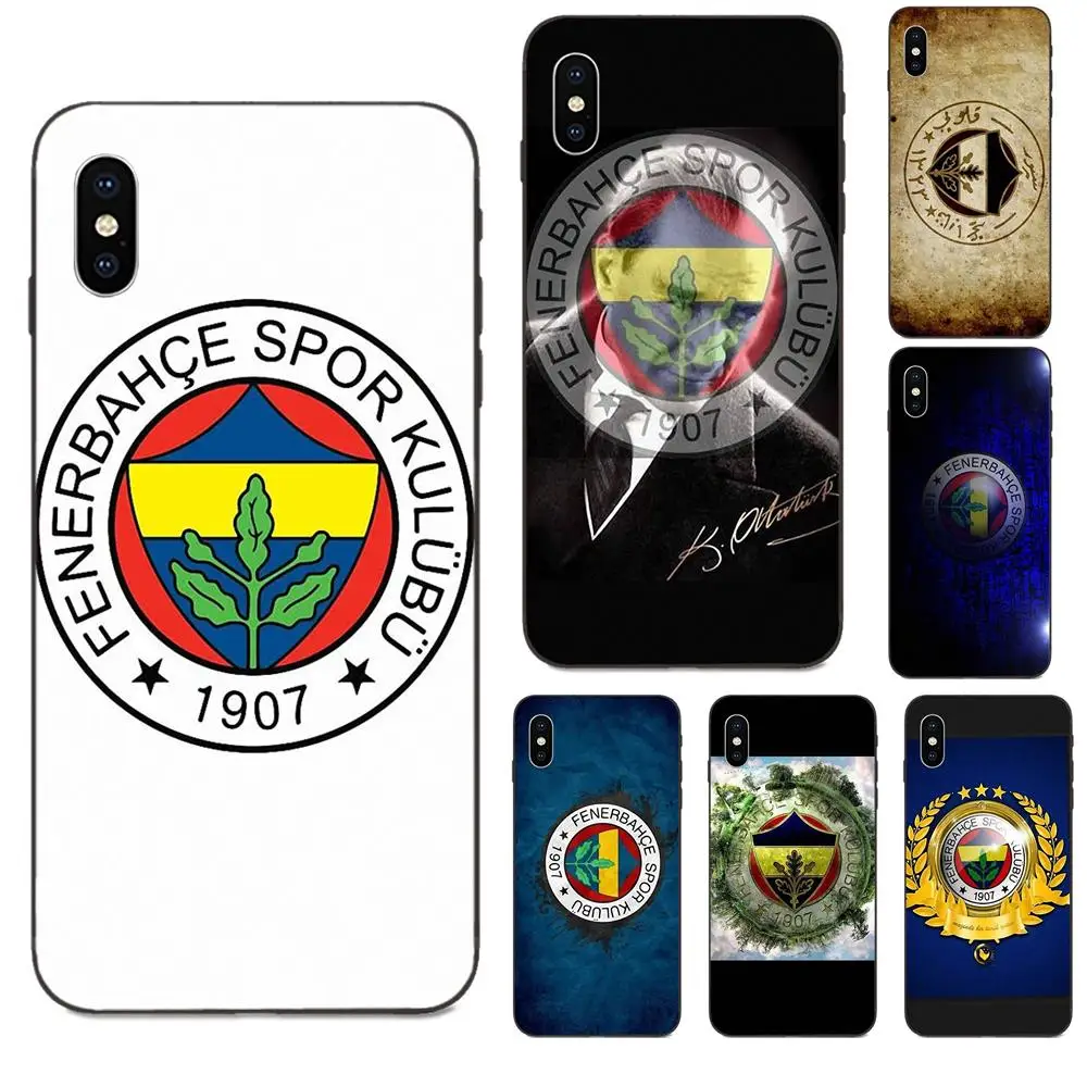 Для Xiaomi Redmi Mi Note 2 3S 8 9 Lite SE Pro Мягкий ТПУ крутой лучший чехол уникальный Fenerbahce Sk