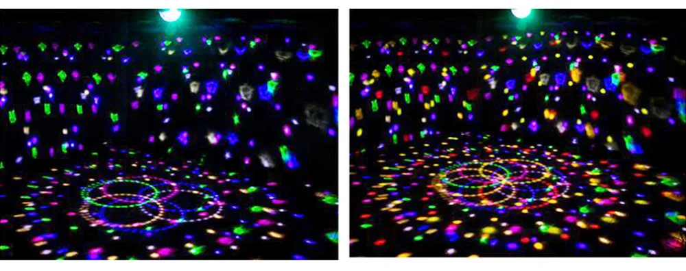 9 цветов Bluetooth диско шар светильник светодиодный RGB три в одном лазерный вечерние светильник мини DJ сценическая лампа красочный проектор лампа эхолот