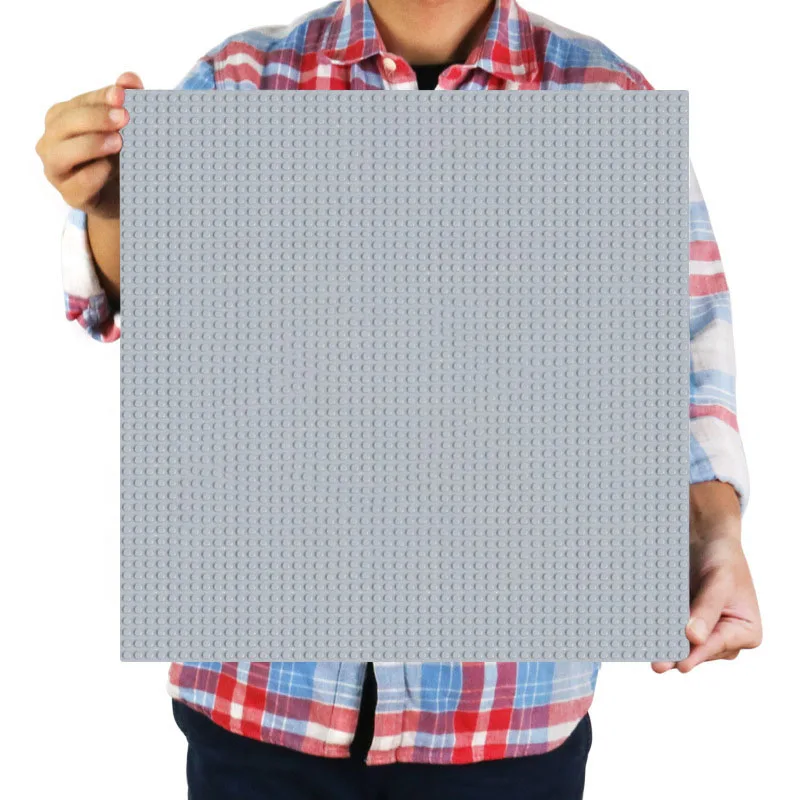 50*50 Dots Small Brick DIY Building Blocks Big Base Plate 40*40CM Small Bricks Baseplate Construction Toys For Kids Baseplate