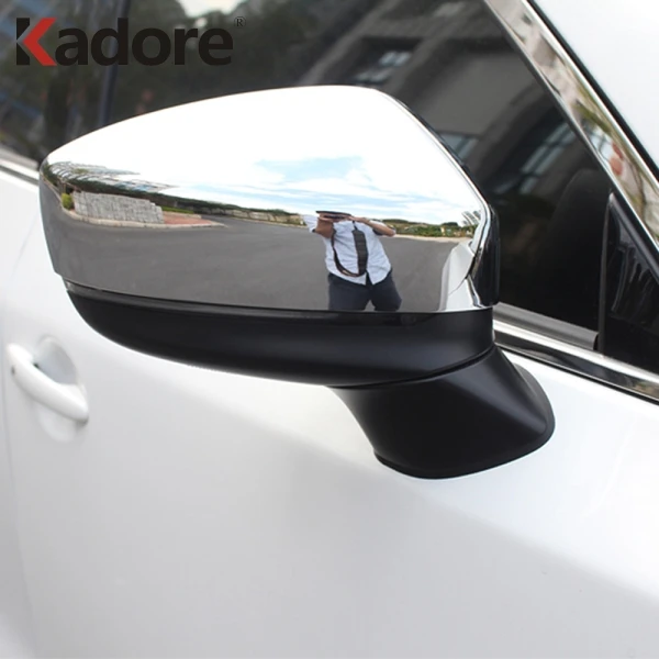 Крышка зеркала заднего вида из углеродного волокна для Mazda CX5 KF CX 5 CX8 2017 2018 2019