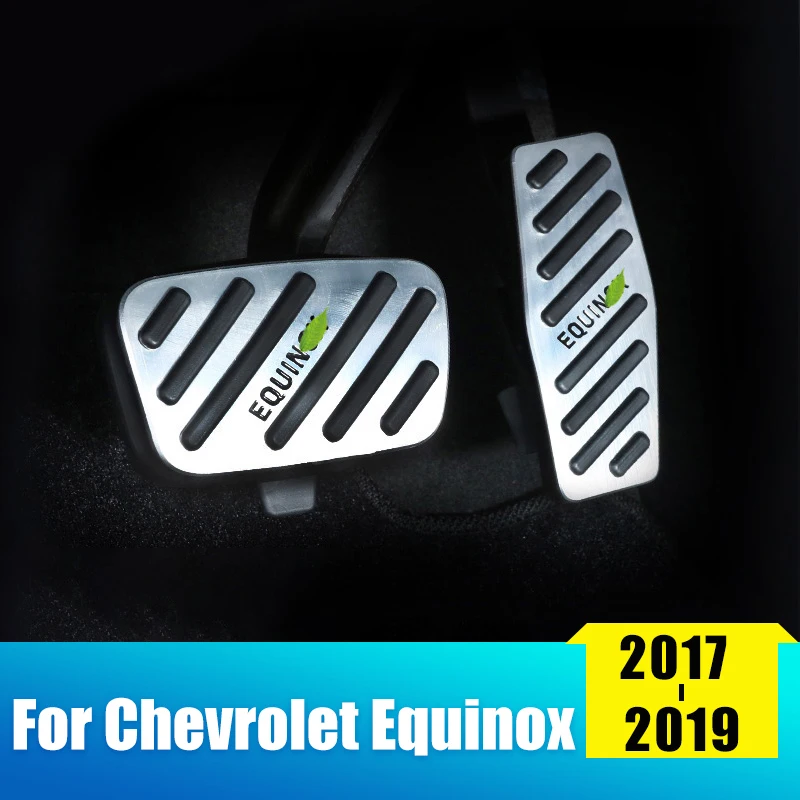 Накладка на педаль акселератора для Chevrolet Equinox 2017 2018 2019 2020 из алюминиевого сплава |