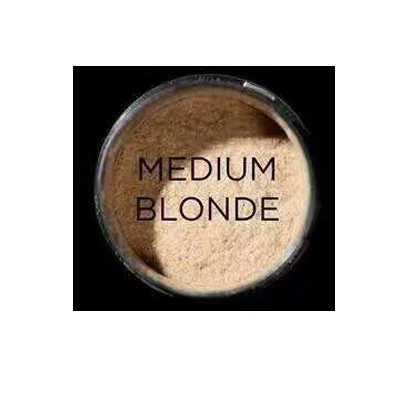 medium blonde 27,5 г Toppi волокон для наращивания волос 9 цветов Волосы полные волосы мгновенно Fibras Capilares волокно держать распылитель для порошка лечение волос - Цвет: medium blonde