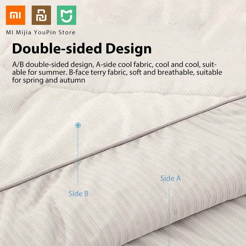Xiaomi 8H антибактериальное прохладное тонкое одеяло дышащее сухое бактериостатическое постельное белье одеяло для взрослых детей летний дом