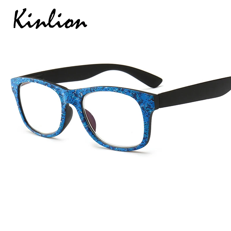 Kinlion квадратная радиационная защита синий свет очки для чтения для мужчин и женщин прозрачные Рецептурные очки компьютерные очки