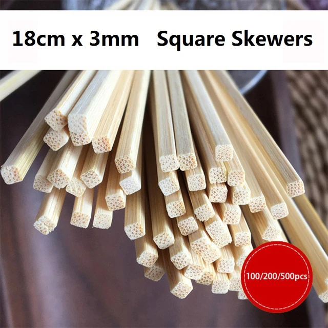 20pcs/pack Wood Candy Apple Stick Cake Sticks Toppers Buffet